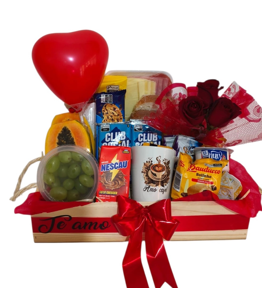 CESTA PARA O DIA DAS M�ES AMOR PERFEITO